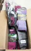 Twenty as new Bridgedale hike socks in a variety of sizes and colours.