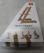 A Stokke Tripp Trapp in Soft Mint colour (May be incomplete, Viewing recommended).