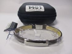 A Tommy Hilfiger stainless steel embellished bracelet (2780225 - RRP £59) and two Tommy Hilfiger