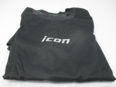 Three men's as new Icon Sports MS Pro X long sleeve base layers (S, M, XL - RRP £46 each).