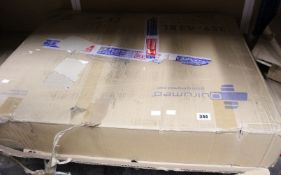 A Quirumed 359-A2XL Portable Aluminium Massage Table.