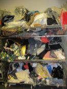 A quantity of as new clothing and related items.