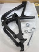 As as new Ican P9 150mm Travel full carbon fibre MTB Enduro frame, size large c/w rear thro axle,