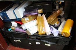 A quantity of as new toiletries to include Molton Brown, Kerastase, Estee Lauder, Neal's Yard,