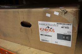 A Rangemaster Mica 1.5 Bowl Igneous Granite Kitchen Sink - Dove Grey - MIC1051DG/ (Some minor damage