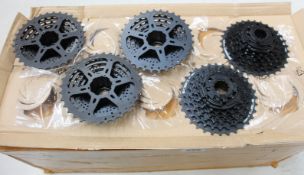 A quantity of Shimano ALTUS CS-HG200-9 MTB Cassette Sprockets (Approximately 45).