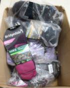 Twenty as new Bridgedale hike socks in a variety of sizes and colours.