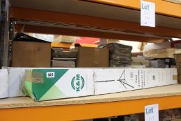 Two Konig & Meyer 21472 extra large speaker stands (Some damage to boxes).