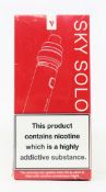 OVER 18s ONLY - Five Boxed as new Vaporesso Sky Solo elecronic cigarette kits in black.