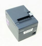 A pre-owned Epson TM-T20III Thermal POS printer (Boxed with as new power supply included).