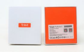 Two boxed as new Tribit FlyBuds 3 True Wireless Earbuds in Black (M/N: C01-2101N-01) (Boxes