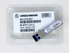 Six as new Hirschmann Finisar 943 015-001 M-SFP-LX/LC SFP Fibreoptic Gigabit-Ethernet Transceiver