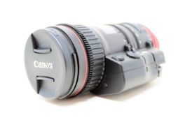 A boxed as new Canon CN-E 18-80mm T4.4 L IS KAS S 4k EOS Cine Lens (Some superficial damage to outer