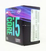 A boxed as new 9th generation Intel i5-9400F 2.9GHz processor for lga1151 socket (box damaged).