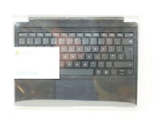 A boxed as new Microsoft Surface Pro Cover in Black (FMN-00003 1725) (Box sealed).