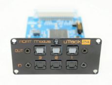 A boxed as new Cymatic Audio 24-Channel ADAT Option Card for Utrack24 (Box opened, some damage to