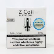 OVER 18s ONLY - Ten boxes of 5x Innokin 0.48ohm 13-16W Z-Coil replacement coils for electronic