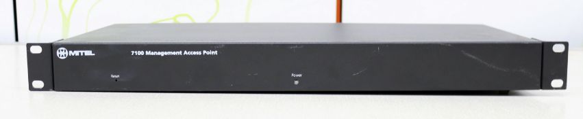 A pre-owned Mitel 7100 64MB Management Access Point (M/N: 12-0601).