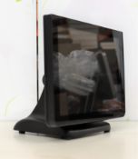 A pre-owned Partner SP-850 15” AIO Touch Epos System with Cel J1900 1.99ghz, 4gb Ram ,120gb SSD (PSU