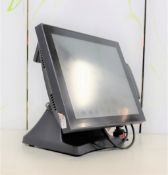 A pre-owned J2 630 15” AIO Touch Epos System with Atom 1.8ghz 4gb 120gb SSD (PSU included).