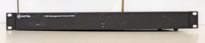 A pre-owned Mitel 7100 64MB Management Access Point (M/N: 12-0601).