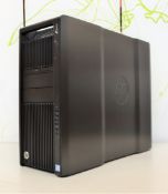 A boxed refurbished HP Z840 Workstation with Dual 2.40GHz intel Xeon 55-2630v3 CPUs, 16GB RAM, 240GB