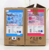 A quantity of HP Indigo ElectroInk refills for use with 3000/4000/5000 series digital press to