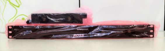 A boxed as new RossVideo Ultripower rack-mountable PSU (PN: 662-1757R) and a boxed as new