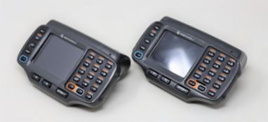 Two pre-owned Symbol Motorola WT4090 Wearable Touchscreen Computers (P/N: WT4090-N2H1GER).