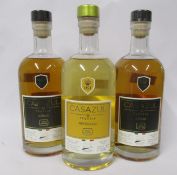 A Casazul Reposado tequila (750ml) and two Casazul Anejo tequila (750ml) (Over 18s only).