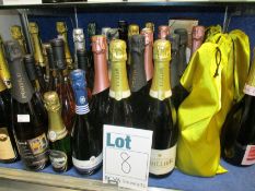 A quantity of champagnes to include Laurent-Perrier, Cuillier, Butler's Bouquet (Approximately 35
