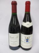 A Grand Vin De Bourgogne Vosne-Romanee 1er cru wine 2009 (750ml) and a Grand Vin De Champagne
