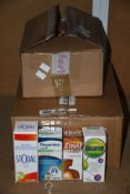 A quantity of assorted boxed as new cough medicines and related to include Stodal (200ml), Flegamina