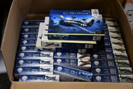 Sixty various boxed as new Arma Hobby Model Kits/Expert Sets to include Hurricane Mk II Trop, FM-2