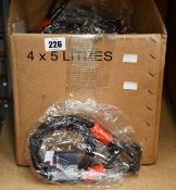 Fifteen as new 12/120 Cobra Loop Cable (12mm X 120cm).