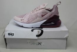 A pair of women's as new Nike Air Max 270 (UK 6).