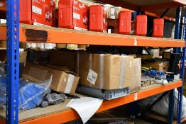 A large quantity of miscellaneous tools, hardware and related items to include DeWalt and Dormer