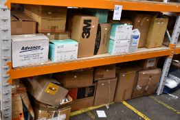 A large quantity of medical and related items to include PPE and sanitisers.