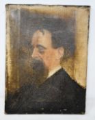 A Portrait of a Gentleman, Circa 19th Century, Oil on canvas, 30.6 x 22.9 cm.