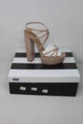 A pair of as new Aquazzura Gin Plateau 140 shoes (EU 38).