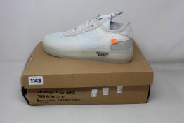 A pair of as new The 10; Nike Force 1 Low (UK 9).