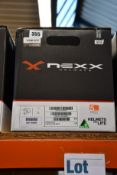 A boxed as new Nexx Helmets in Plain White MT (Model: X.WED2, Size: L).