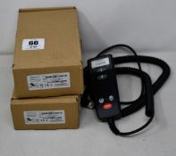 Two boxed as new Bestcare/Ergolet hand controls for Luna portable ceiling lift.