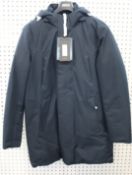 A men's as new Geox Respira Kaspar parka coat (EU 46).