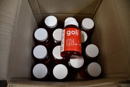 A quantity of Goli apple cider vinegar gummies (Approximately 15 items).