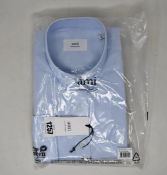 An as new Alexandre Mattiussi Ami Oxford blue shirt (T42 - RRP £160).