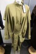 An as new Petar Petrov oversized Myka trench coat (EU 36 - RRP £1,640).