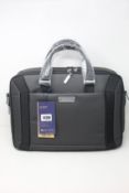 An as new Samsonite Alu Biz 15.6
