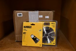 A quantity of Dewalt cutting discs to include DT3714, DT3711 and DT3735.