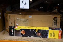 Six boxed as new Char-Broil universal rotisseries.